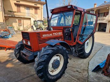 TRATTORE AGRICOLO USATO NEW HOLLAND 110.90 DT