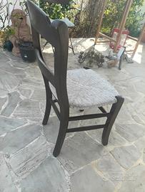 sedia legno massiccio 