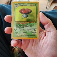 carta Pokémon vileplume olografica