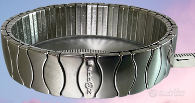 Bracciale a molla in acciaio Zoppini
