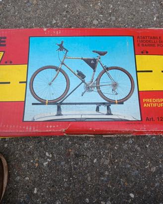 coppia di porta biciclette universali