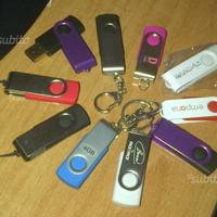 USB KEY 10 pezzi, varie dimensioni e disegni