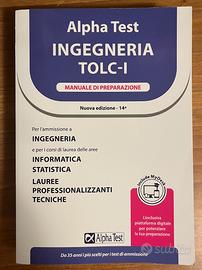 Alpha Test Ingegneria TOLC-I Manuale + Esercizi