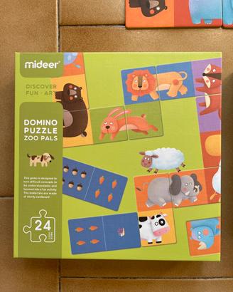 Domino Puzzle Zoo