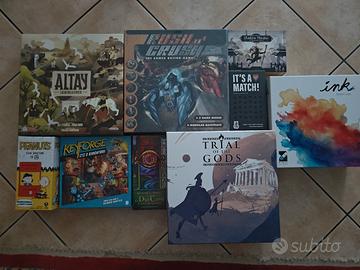 giochi da tavolo vari