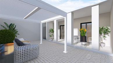 Luminoso bilocale con cortile