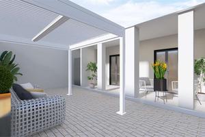 Luminoso bilocale con cortile