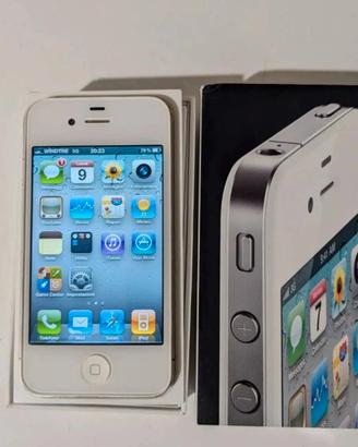 Iphone 4 16 gb bianco ios 4.3