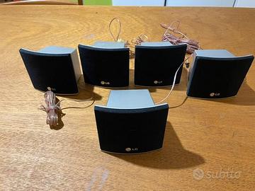 Kit 5 casse LG LHS-36SES + 2 aste telescopiche
