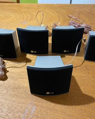 Kit 5 casse LG LHS-36SES + 2 aste telescopiche