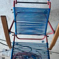 Sdraia pieghevole vintage