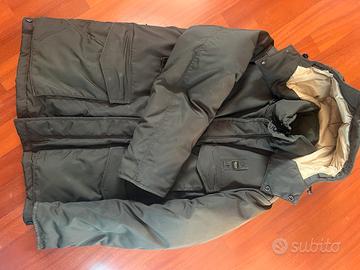 Blauer parka marrone tg xl