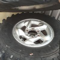 4 cerchi originali Hyundai galloper con gomme