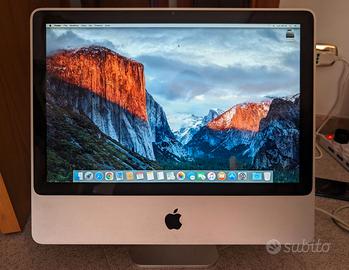 Apple Imac 20" ssd 128gb 4gb ram