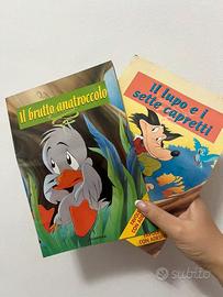 Libri Vintage con Adesivi Fiabe Lito Editrice - A