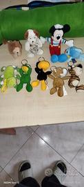 portachiavi peluche misti e pupazzetti vari