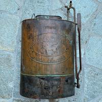 pompa irroratrice a zaino d'epoca