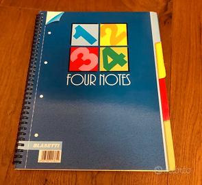 Blocco Blasetti Four Notes