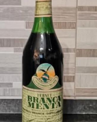 FERNET BRANCA MENTA AMARO 75CL 1983 LIQUORE OLD 