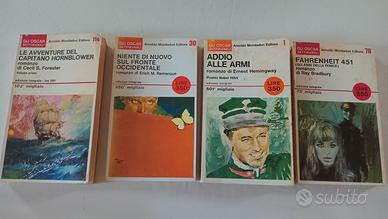 oscar mondadori 4 romanzi anni '60