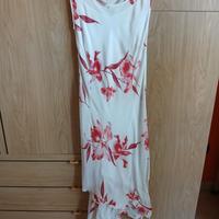Vestito lungo a fiori
