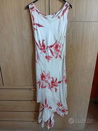 Vestito lungo a fiori