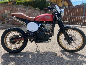 Honda nx dominator 1992 650 cafe race