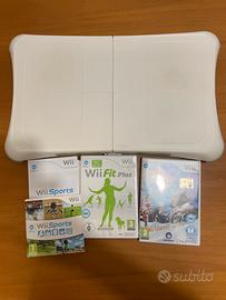 pedana balance board per Nintendo Wii con giochi