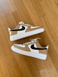 Nike Air Force 1 Custom “Beige & brown” n° 42,5