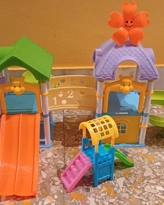 Parco giochi in plastica