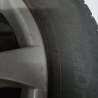 gomme invernali con cerchi in ferro Fiat idea 