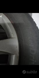 gomme invernali con cerchi in ferro Fiat idea 