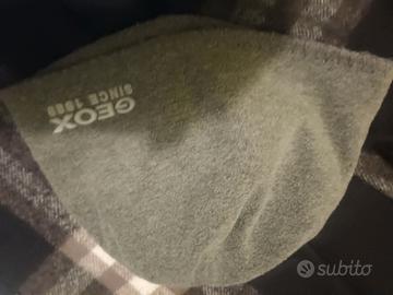 Berretto di lana grigio geox