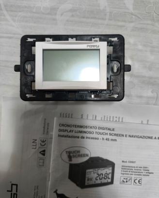 Cronotermostato Digitale Touch Perry CDS27 230V