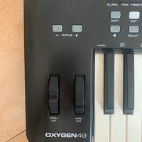 Tastiera MIDI M Audio Oxygen 49