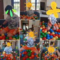 Piscina in stoffa lavabile