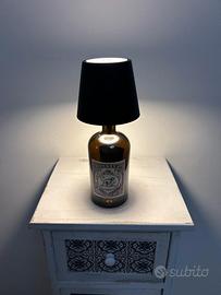 Lampada con bottiglia gin Monkey 47 LED wireless