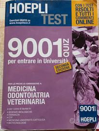 Horpli test Medicina, Farmacia, Scienze biologiche