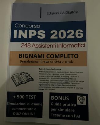 Libro inps assistenti informatici