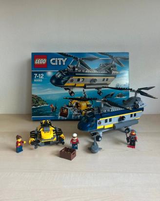 LEGO City 60093 Deep Sea Helicopter – Set Completo