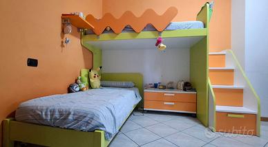 letto a castello modulare per bambini