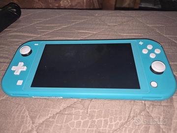 Nintendo switch lite azzurra
