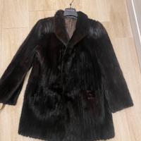 Pelliccia visone nero