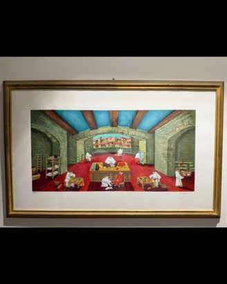 Quadro "Il Vescovo" - Norberto Proietti