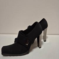 Scarpa nera tacco 10