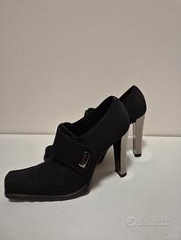 Scarpa nera tacco 10