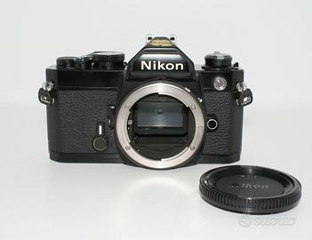 Nikon FM black, testata, nuove guarnizioni, tappo