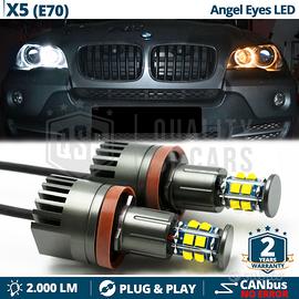 ANGEL EYES LED BMW X5 E70 Posizioni Bianche 120W