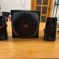 Trust Tytan Set Altoparlanti 2.1 con Subwoofer,