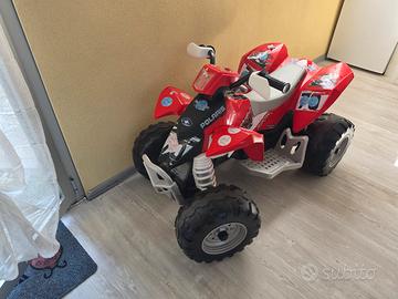quad elettrico peg perego